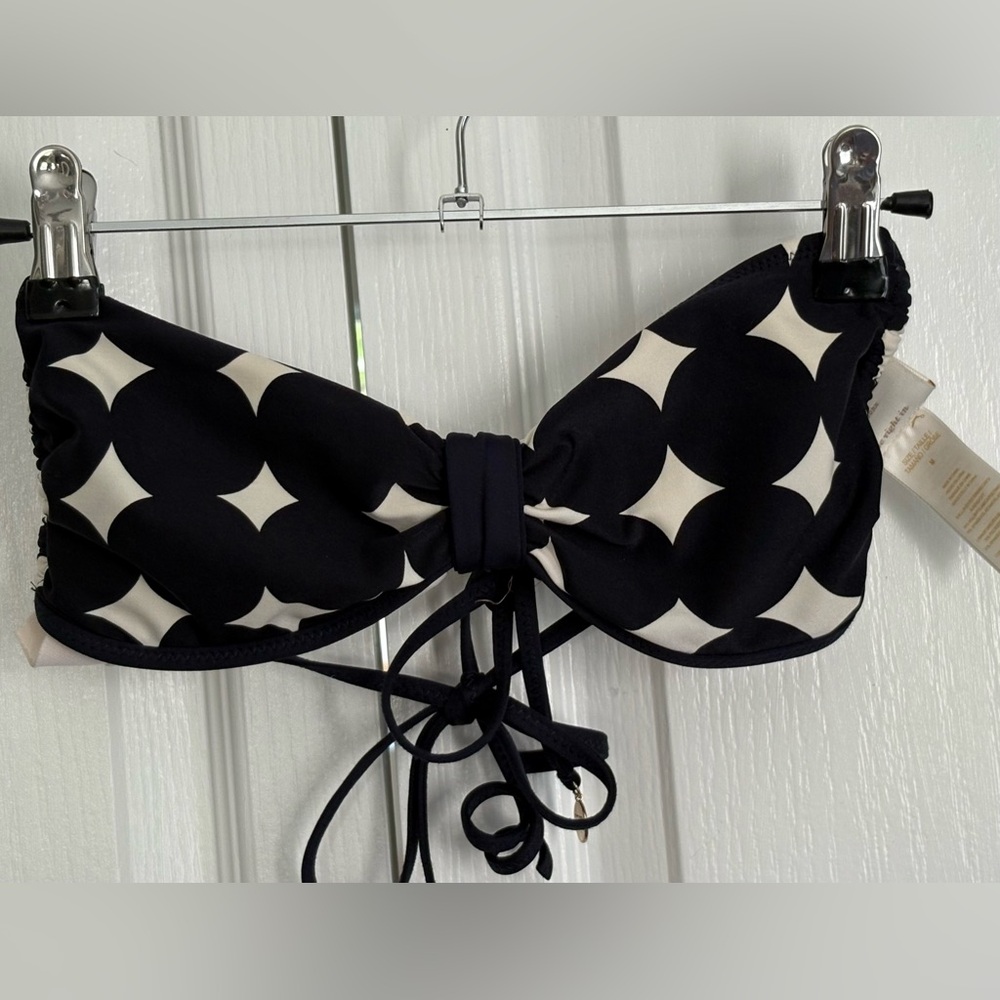 Kate Spade Navy and White Bikini, size medium
